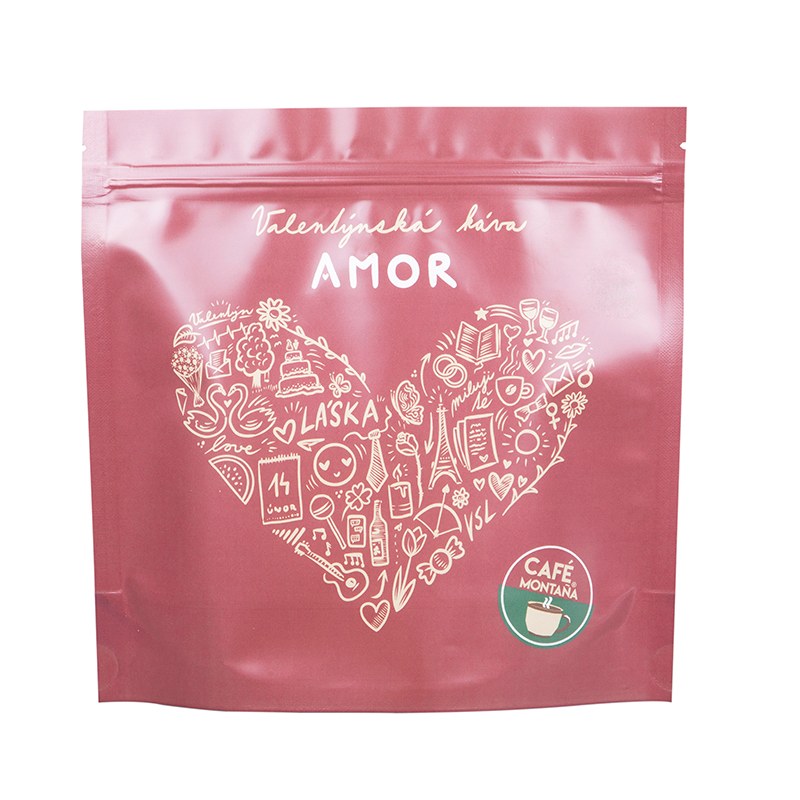 ถุงใส่เมล็ดกาแฟมีวาล์ว