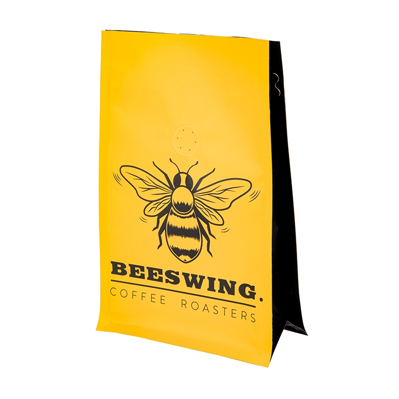 ถุงก้นแบนเมล็ดกาแฟ