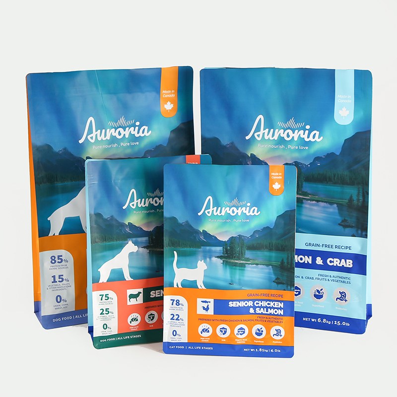 ถุงอาหารสุนัขแบบมีซิป