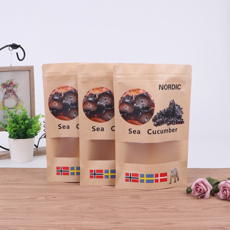 ถุงกระดาษคราฟท์ Doypack